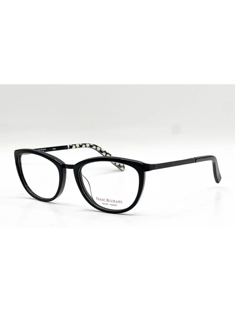 Isaac Mizrahi Im30039 Bk Black Authentic Eyeglasses 52-18-135